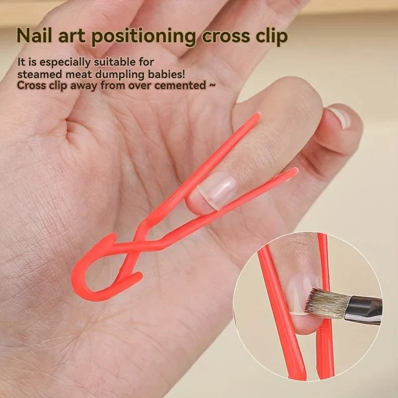 10pcs Nail Shaping Clips – Spill-Proof Nail Art Protection