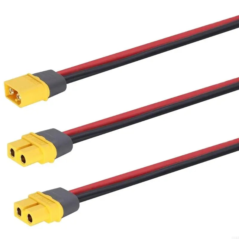 XT60 Y Splitter Cable – 1 Male to 2 Female 25cm Power Wire