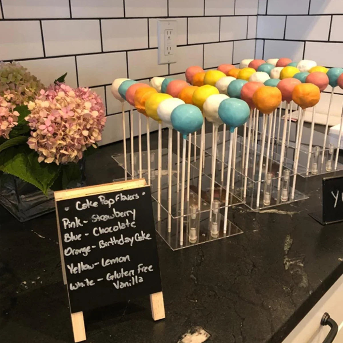Acrylic Lollipop Stand 20/21-Hole Transparent Candy Display
