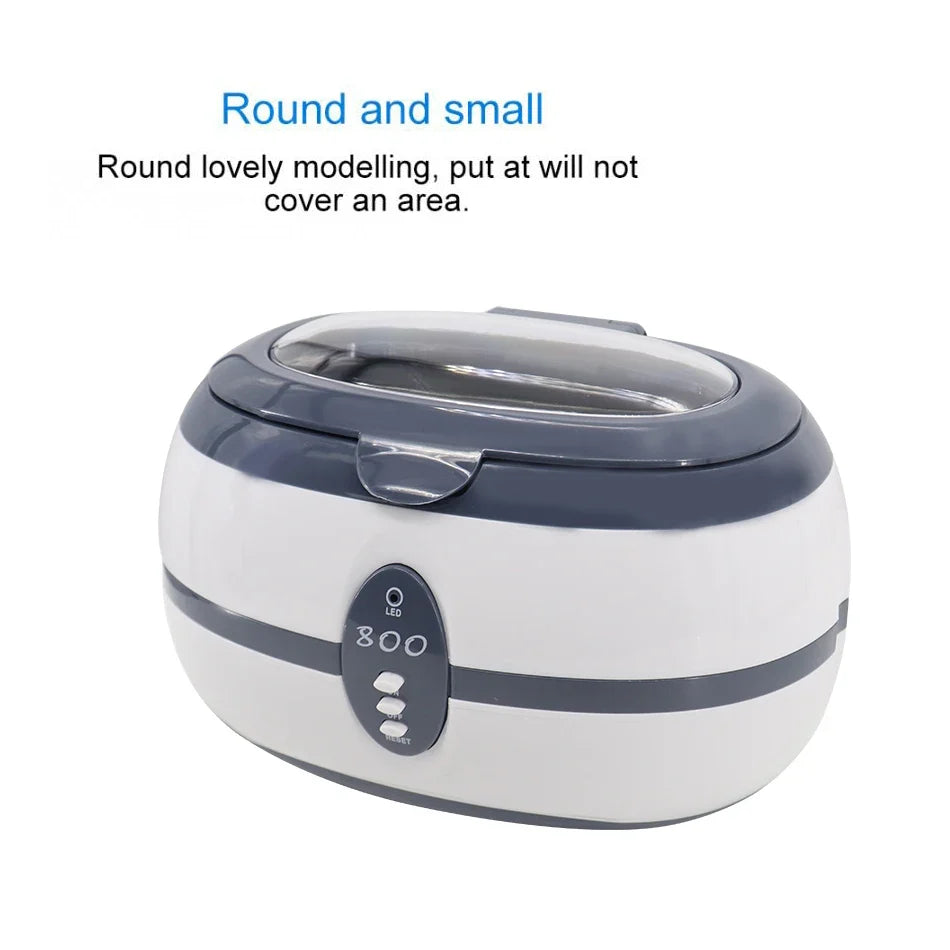 Ultrasonic Cleaner 600ml – Jewelry, Watch & Glasses Cleaning