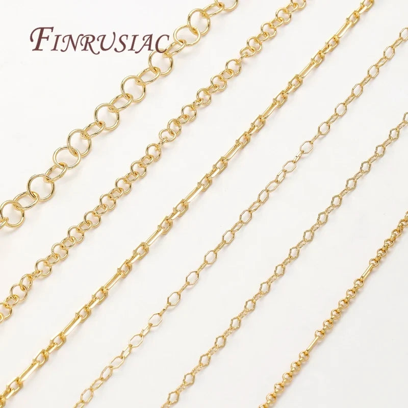 18K Gold Plated Oval Cuban Chain – Bulk DIY Jewelry Supply