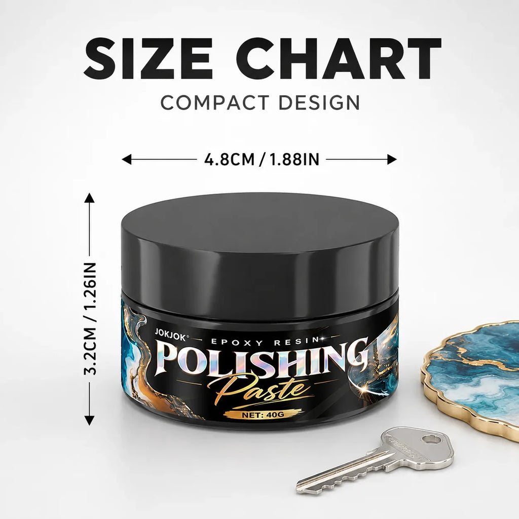 Epoxy Resin Polishing Kit – Scratch Compound & Luster Cream