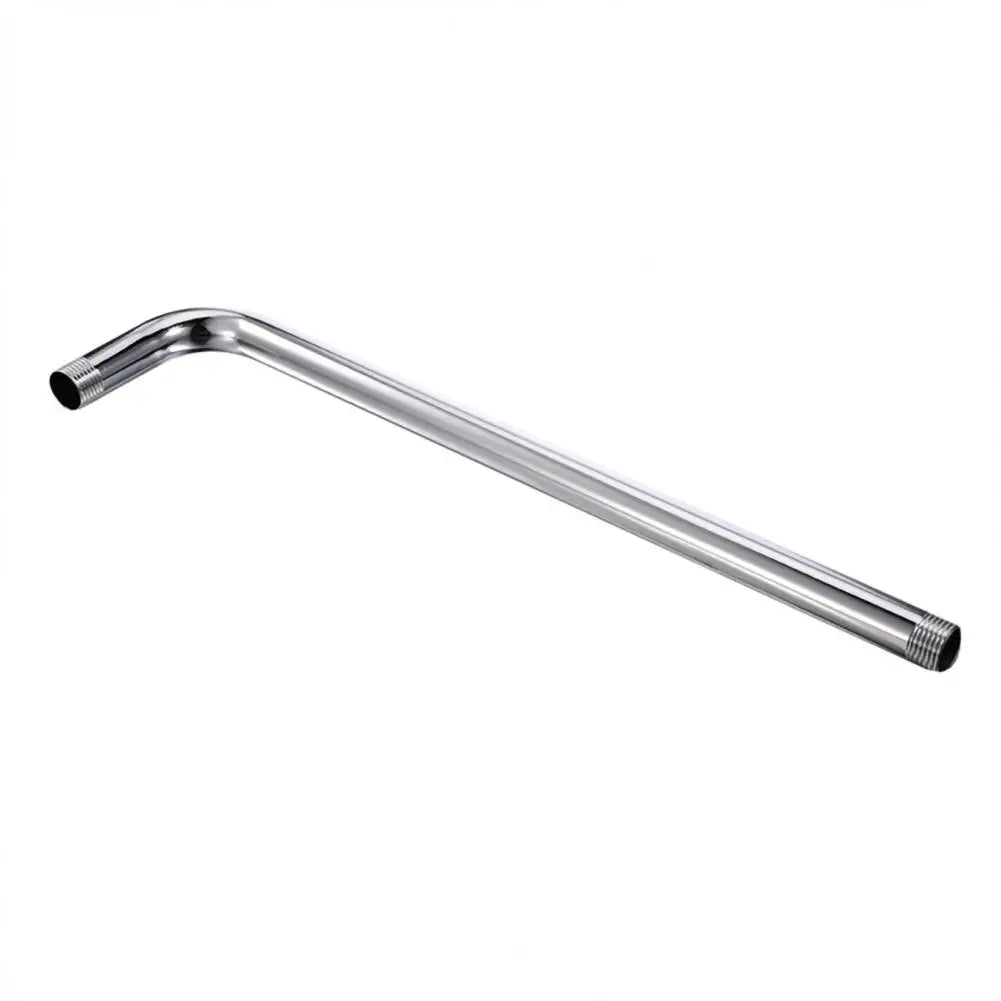 Stainless Steel Shower Arm Extension Pipe & Wall Mount Bracket
