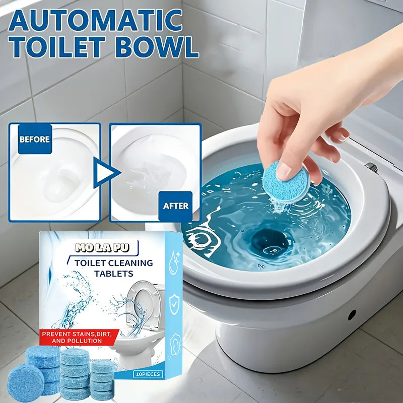Toilet Descaling & Polishing Tablets – Remove Stains & Scale