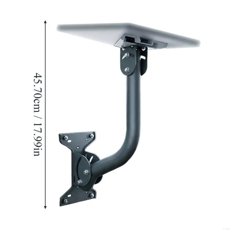 Mini Satellite Dish Wall & Roof Mount Bracket | Adjustable Steel