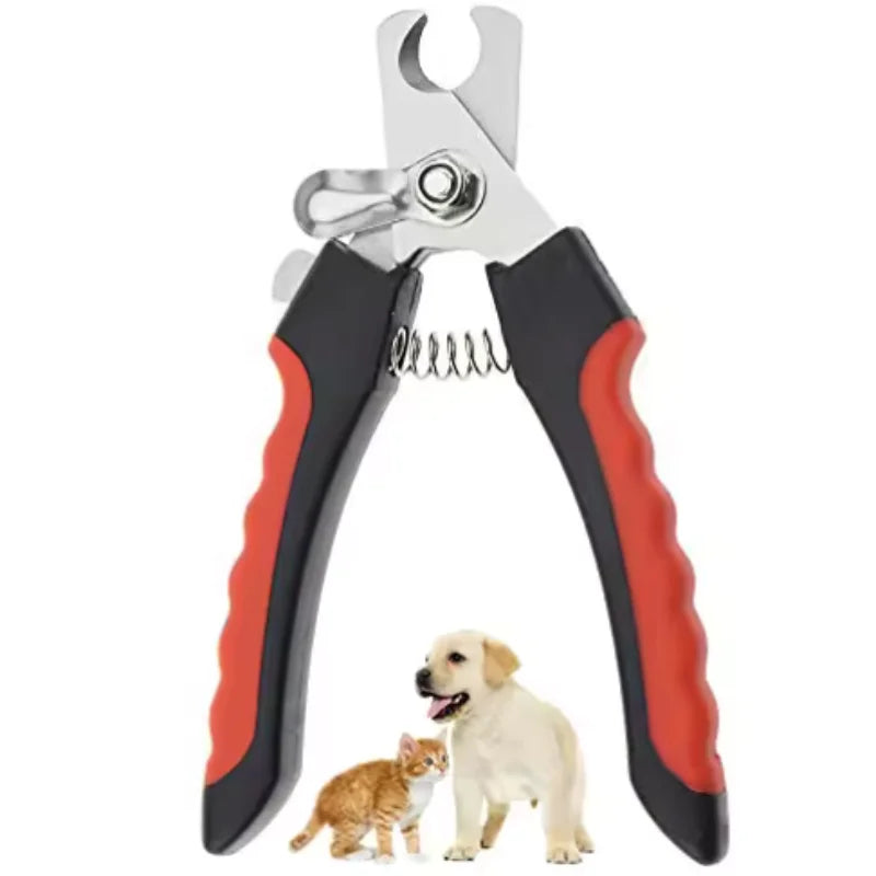 Pet Nail Clipper – Stainless Steel Dog & Cat Claw Trimmer