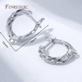 Fan Twist Wave Leverback Earring Hooks 18K Gold Plated DIY