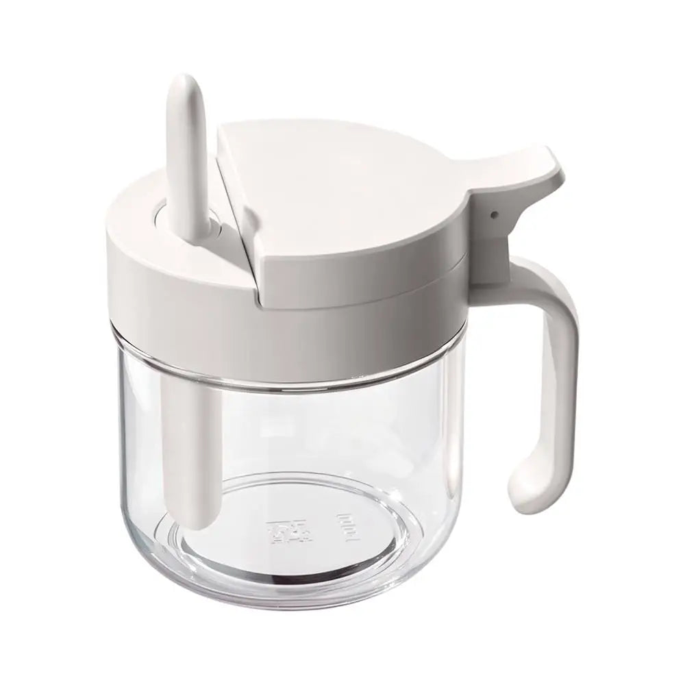 Leak-Proof Seasoning Jar with Spoon & Lid | 380ml Kitchen