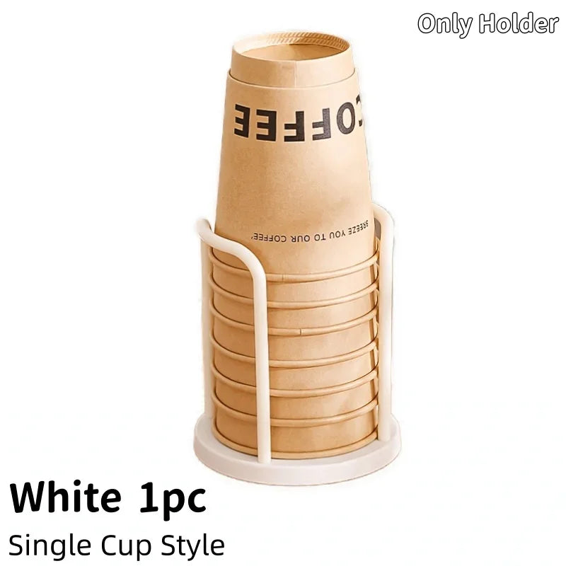 Desktop Cup Holder & Coffee Cup Organizer Storage Rack