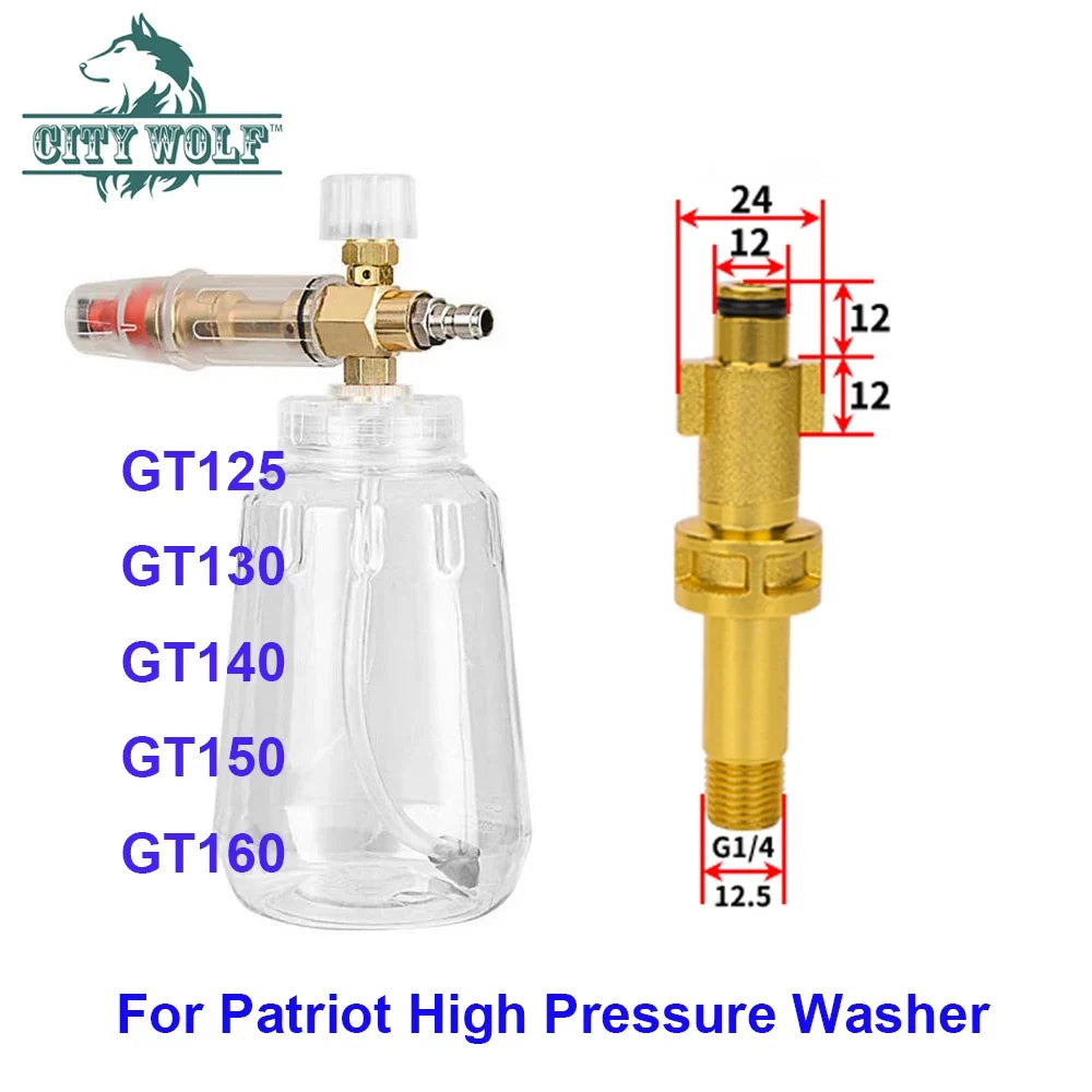 Snow Foam Lance 1000ml for Patriot GT125–GT160 Pressure Washer