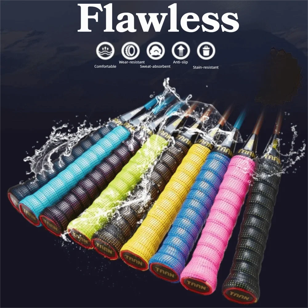 Thick PU Overgrip for Badminton, Tennis & Fishing Rod