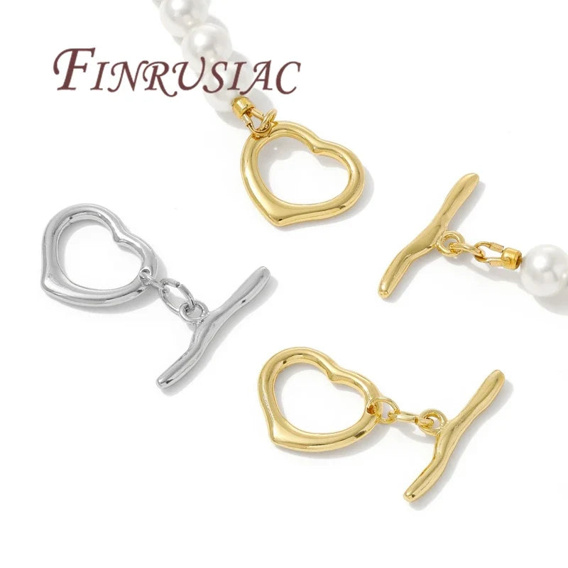 18K Gold Plated OT Toggle Clasp – Necklace & Bracelet Connector