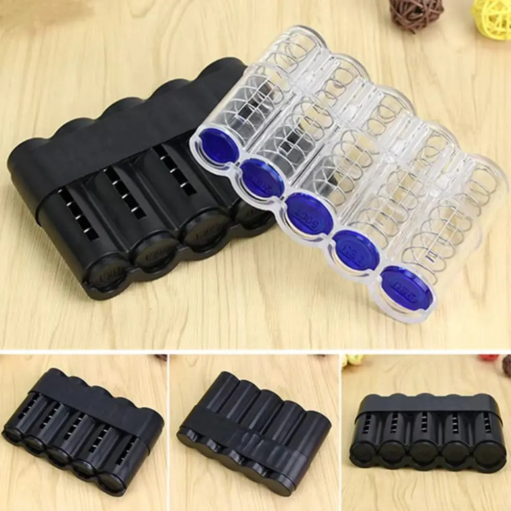 Portable Transparent Coin Storage Box | Large Capacity Dispenser