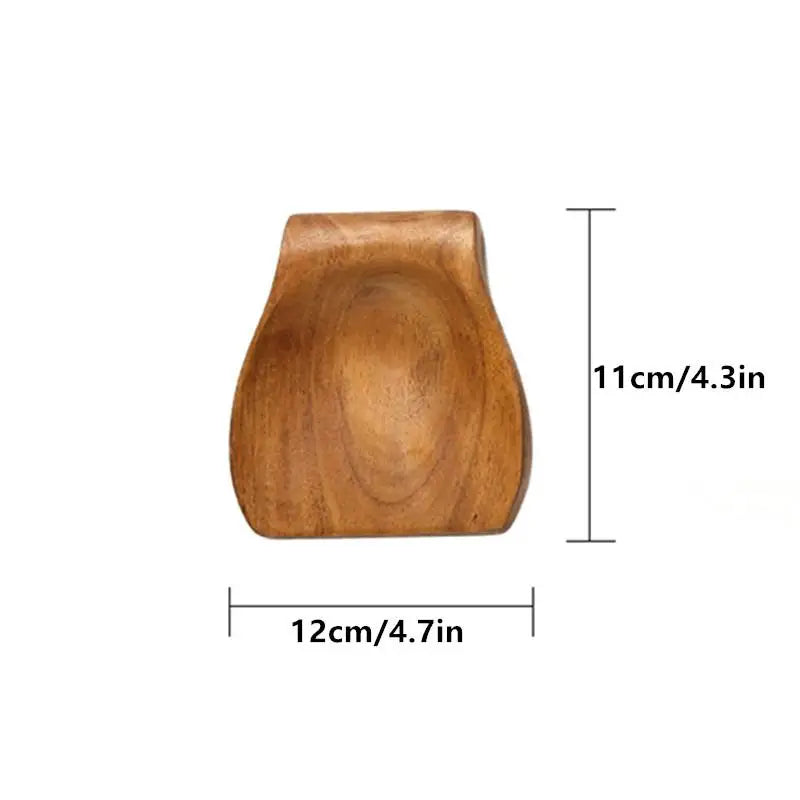 Wooden Spoon Rest & Utensil Holder for Kitchen Countertop