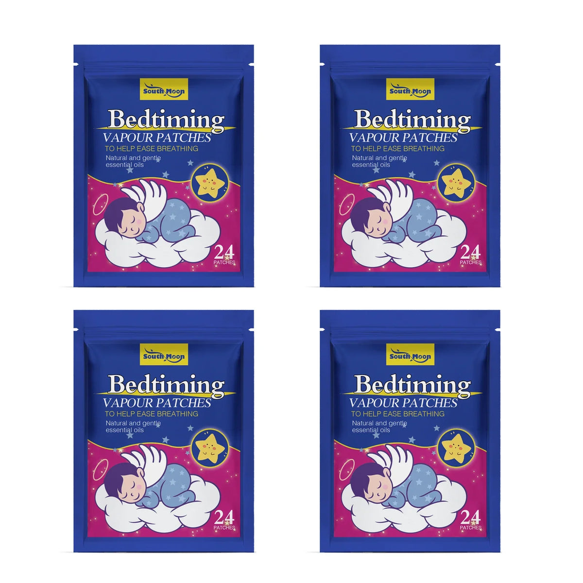 Nighttime Relaxation Patches – Essential Oil Sleep Stickers 24ct