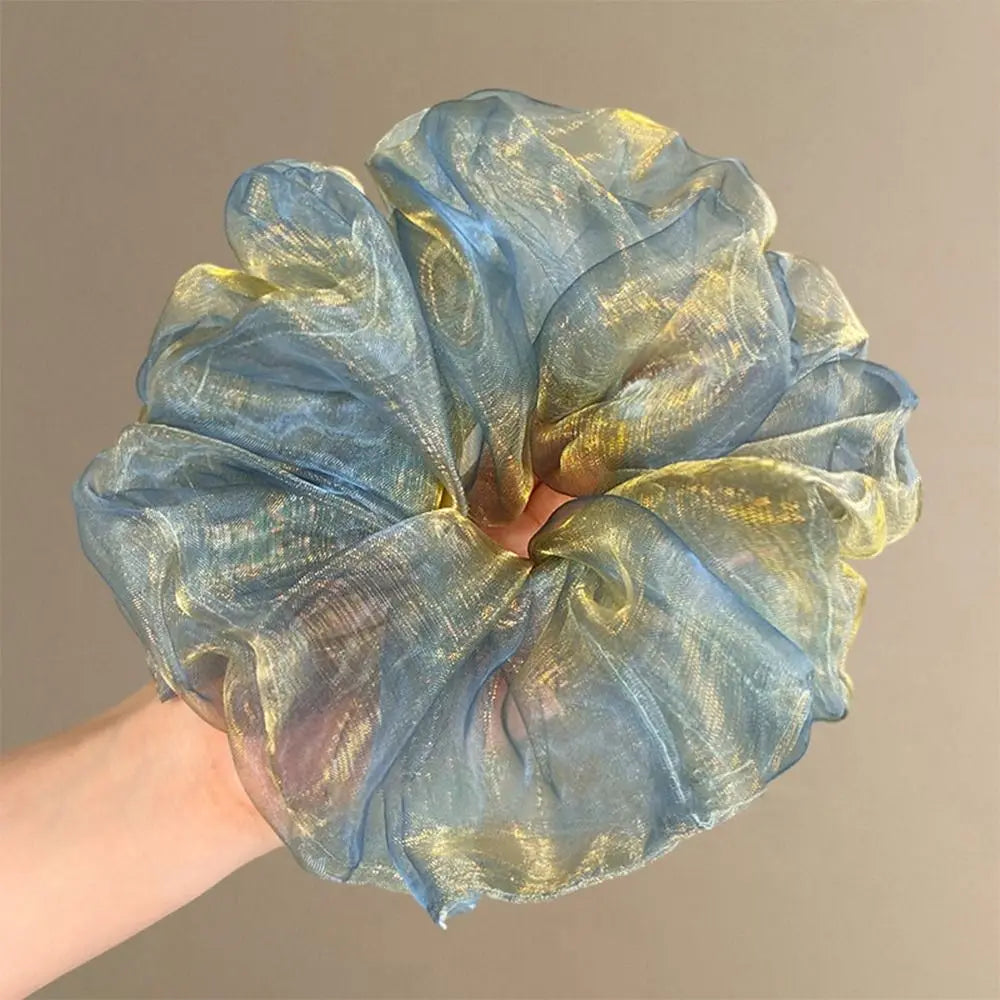 Two-Tone Gradient Organza Laser Fabric 150x100cm Polyester