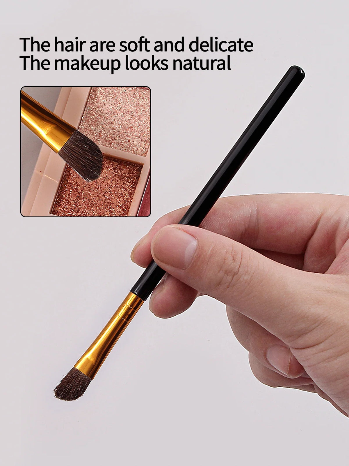 30Pcs Eyeshadow Brush Set – Soft Wool Fiber Blending Brushes