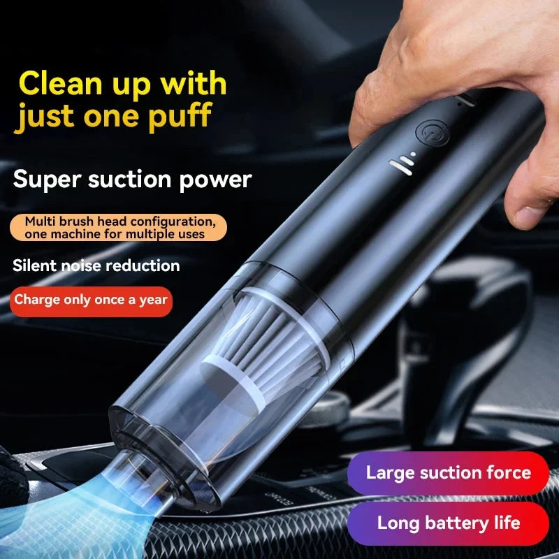 Wireless Handheld Cordless Vacuum – Portable Mini Car & Home Vac