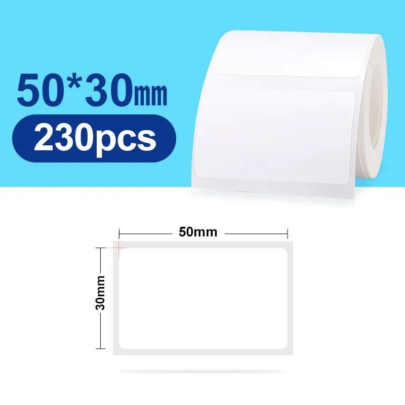 NiiMBOT Thermal Label Paper – Waterproof Self-Adhesive Stickers