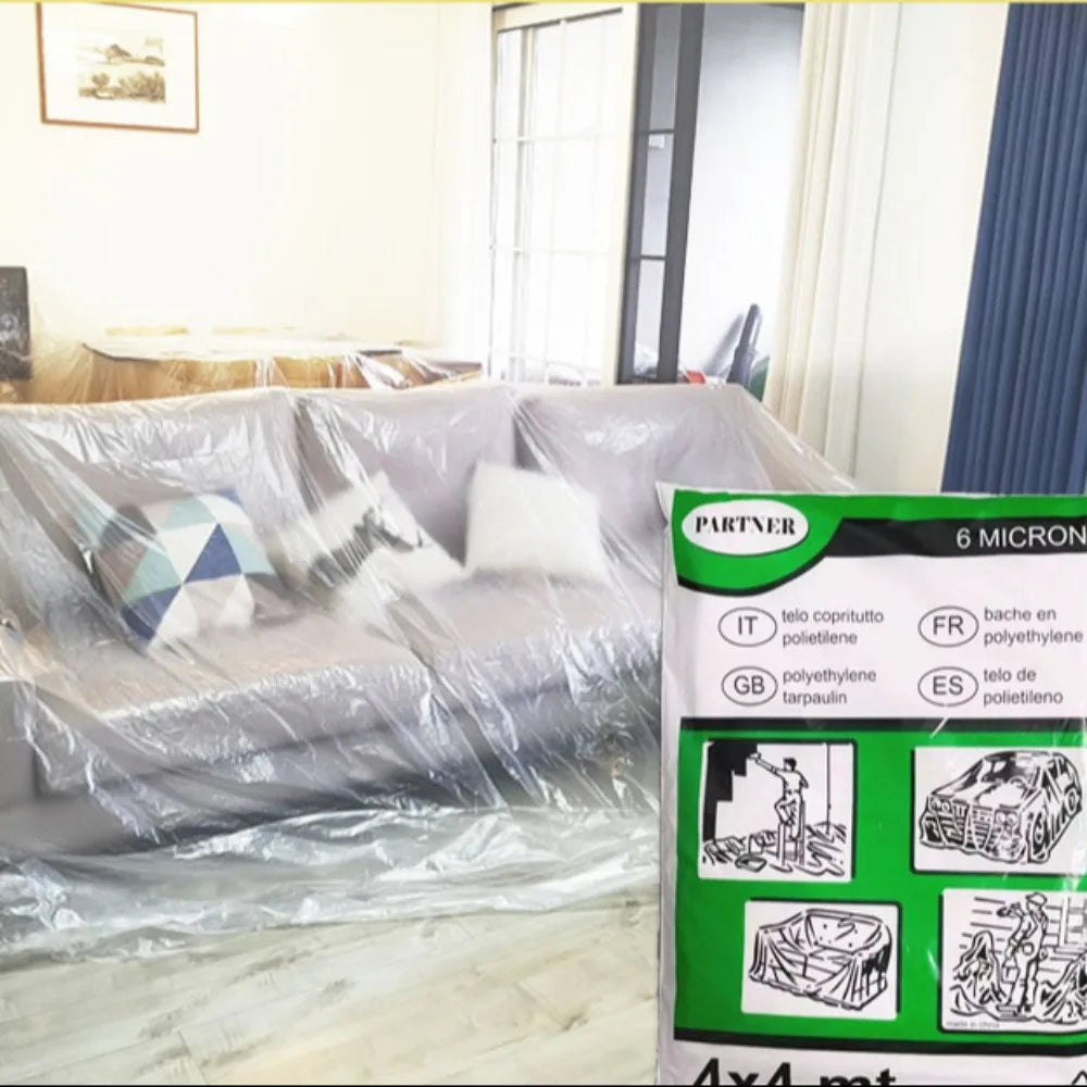 Waterproof Transparent Dust Cover Protective PE Film