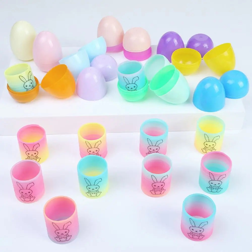 10-Pack Multicolor Openable Easter Capsule Eggs | Random Filler