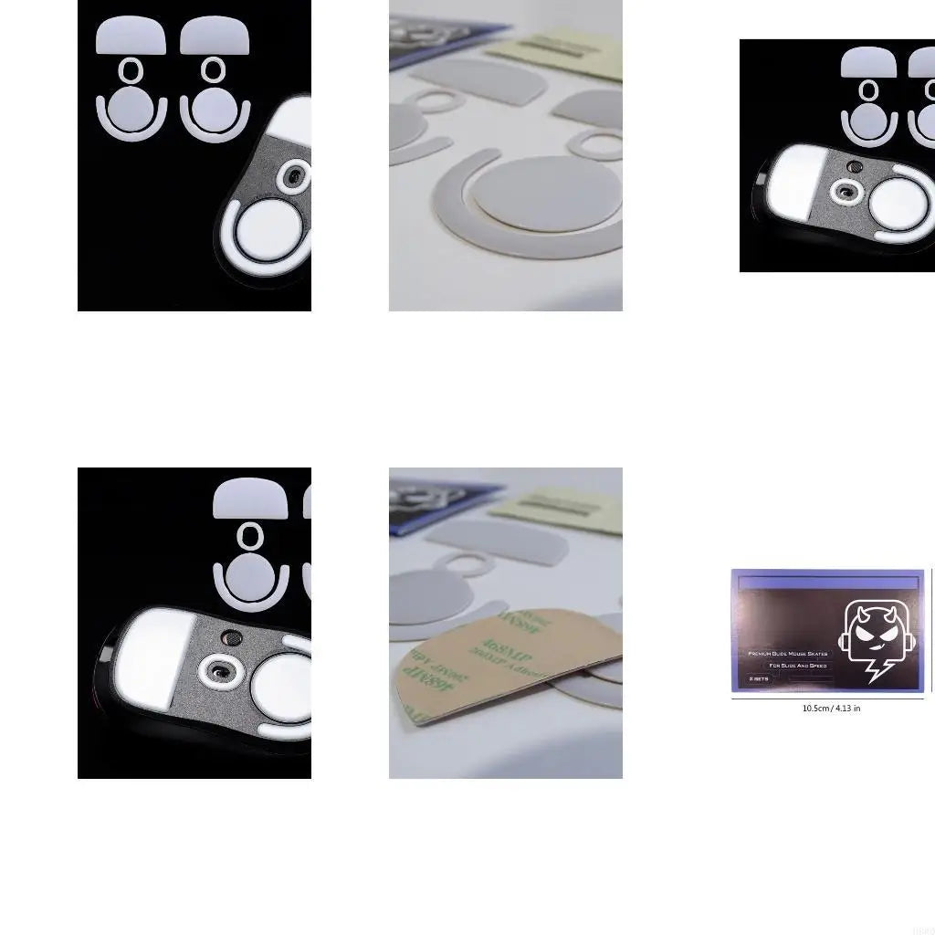PTFE Mouse Skates for GPROX Superlight – Curved Anti-Slip Glides