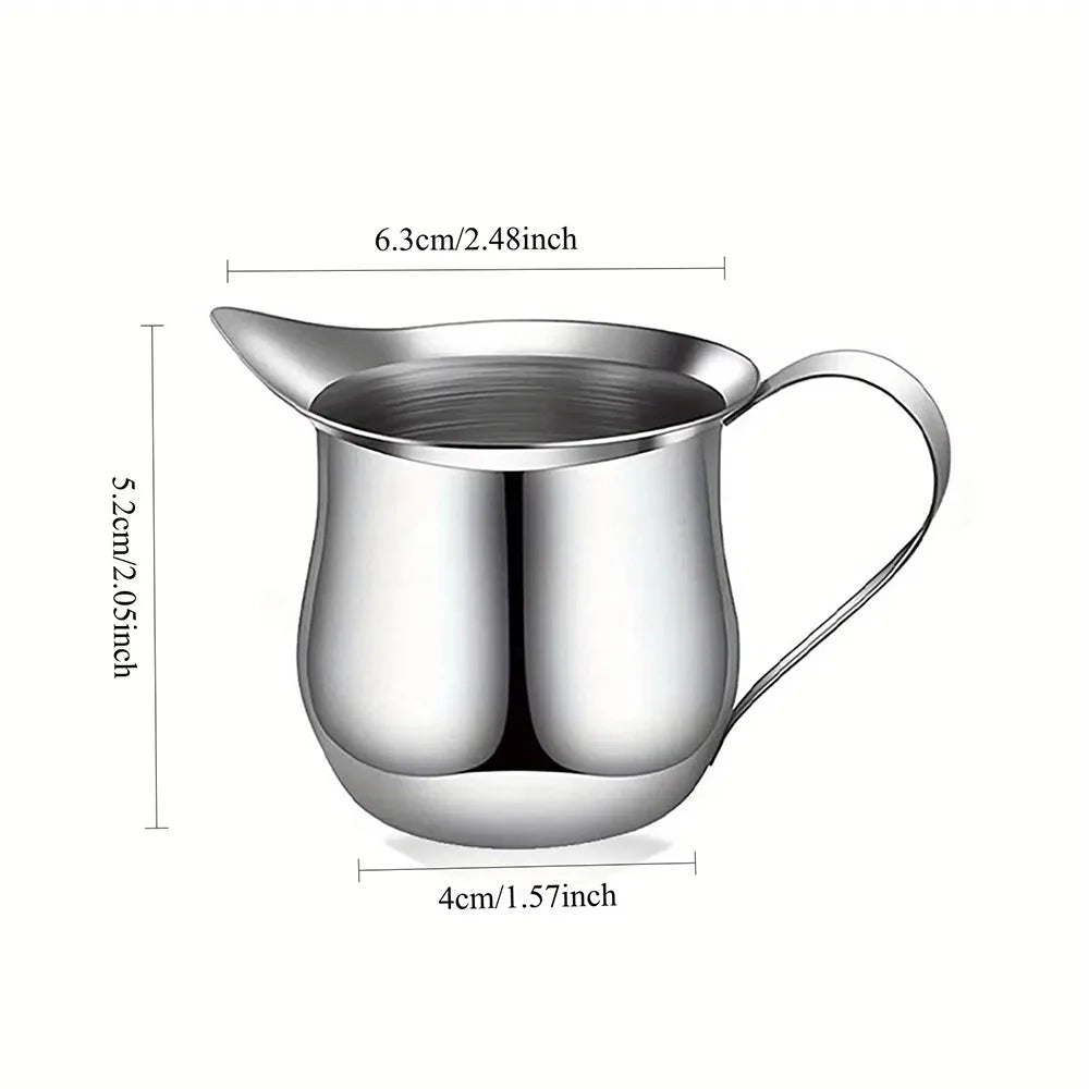 Stainless Steel Milk Frothing Pitcher Cup with Pouring Spout