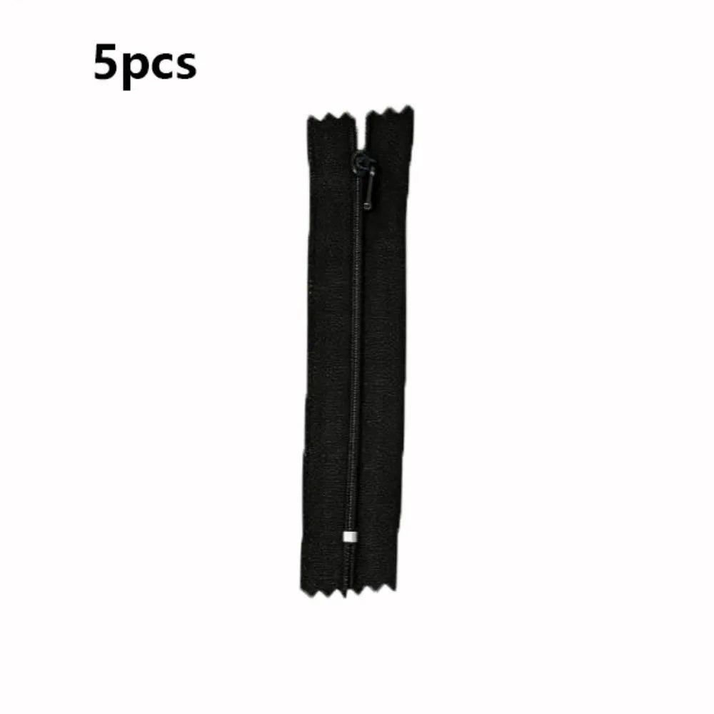 5-Pack 7cm Mini Zippers – Multicolor DIY Sewing & Doll Crafts