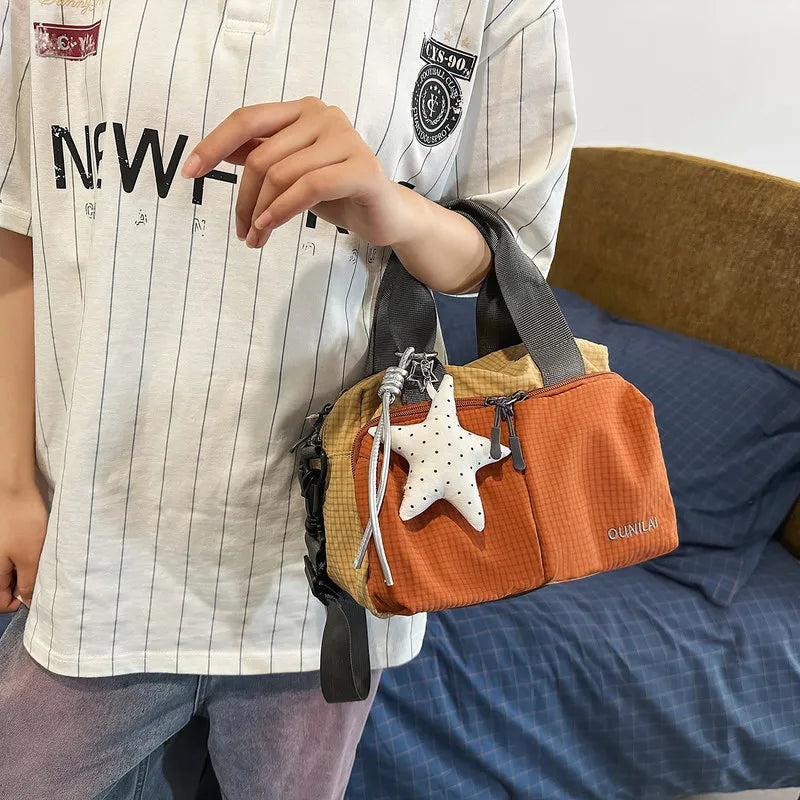 Nixie Lightweight Crossbody Bag – Multi-Pocket Travel Purse