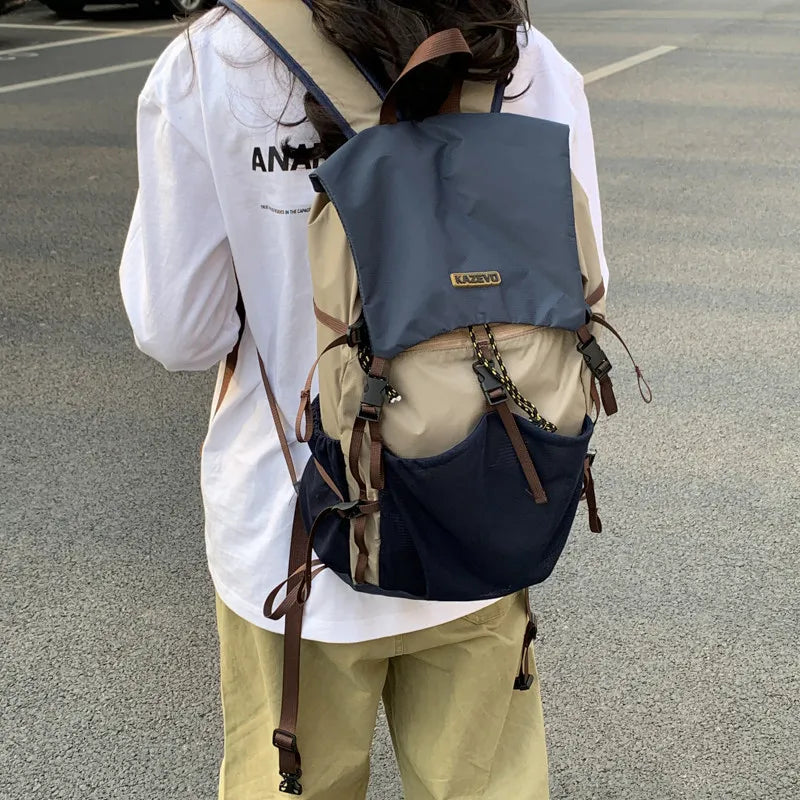 Nixie 20-35L Color-Block Hiking Backpack – Lightweight