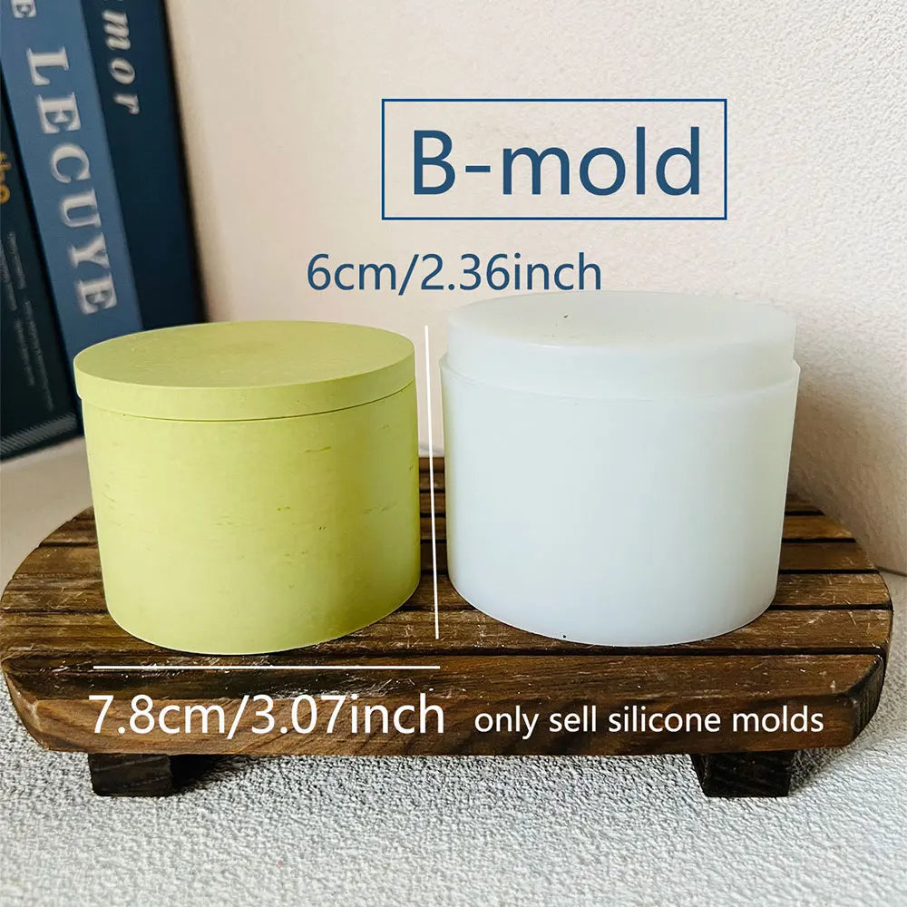Silicone Lava Jar Mold – DIY Candle, Planter & Resin Casting