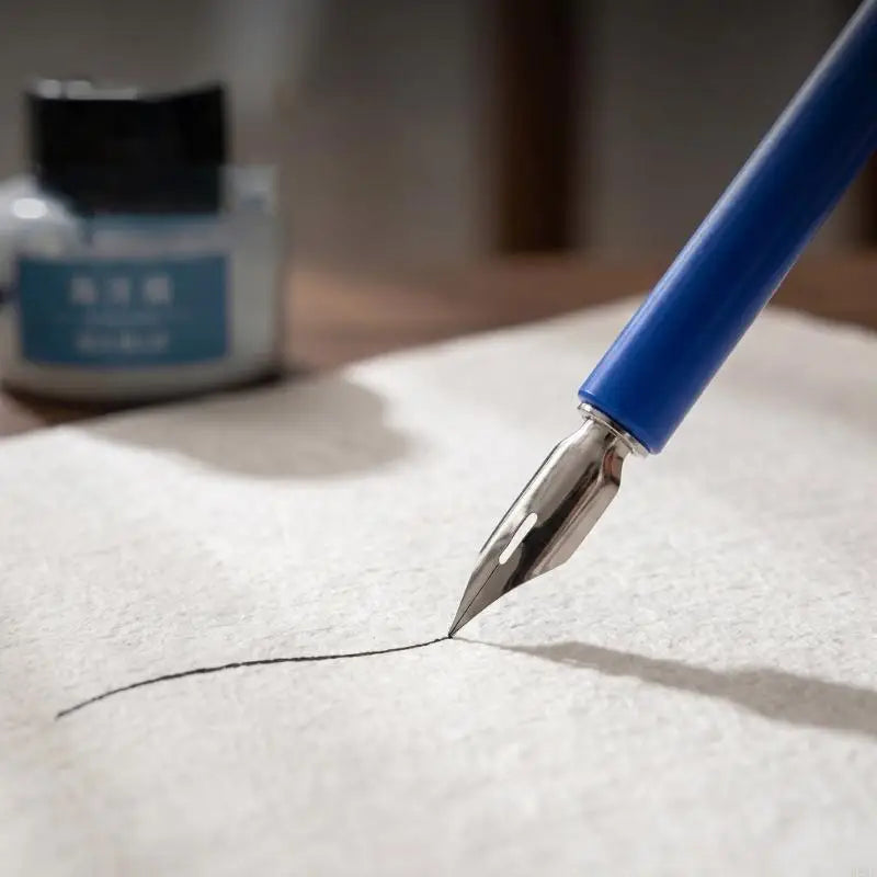 Wooden Dip Pen – Stainless Steel Nib for Calligraphy & Art