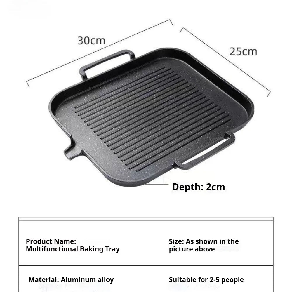 KOSUN Smokeless Nonstick BBQ Grill Pan – Korean Style Cooking