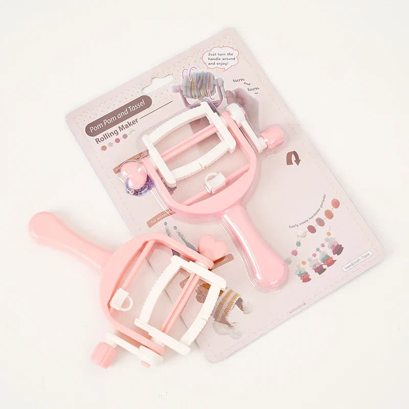 Embroidery Thread Fringe Maker Set – Tassel & Pompom Tool