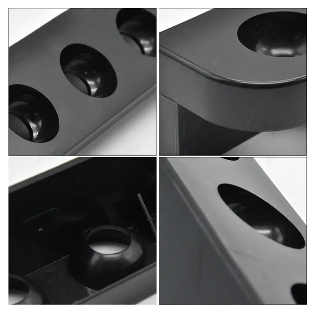 Wall-Mounted Pool Cue Holder – 6-Slot Billiard Cue Rack Pair