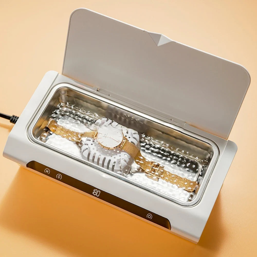 Portable Ultrasonic Cleaner – Dentures, Jewelry & Glasses