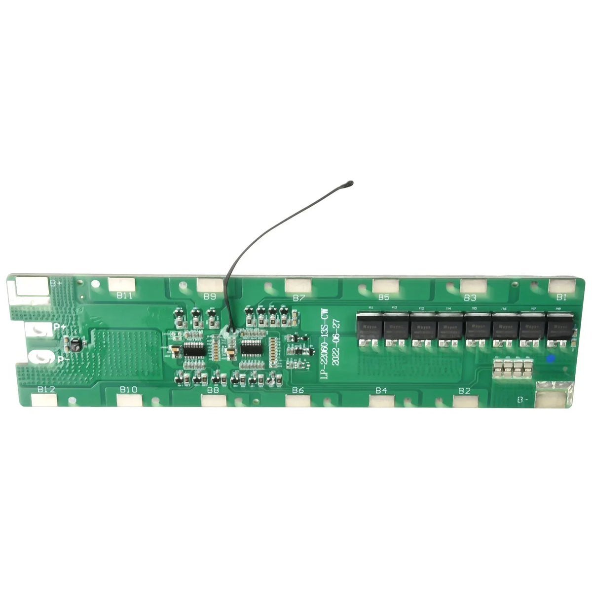 13S 6P 48V 30A Lithium Battery PCB Protection Board – E-Bike