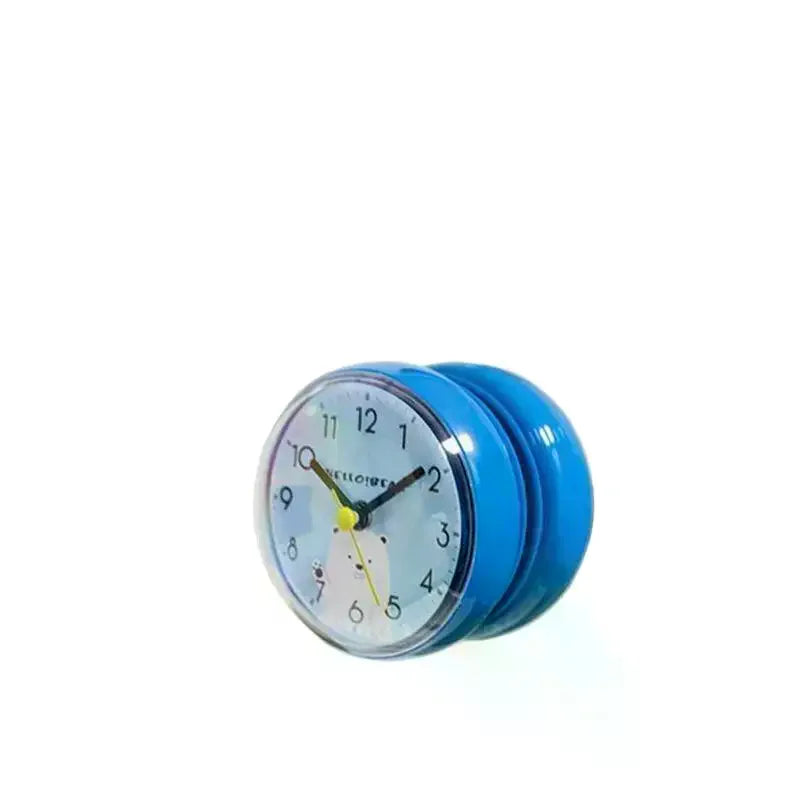 Mini Suction Cup Waterproof Quartz Wall Clock 7cm – Bathroom