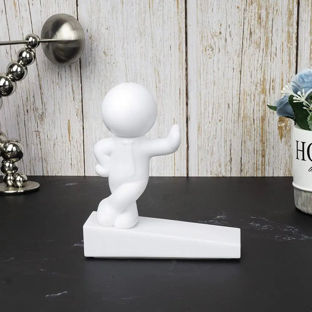 Cute Cartoon Action Figure Door Stop – No-Drill Non-Slip