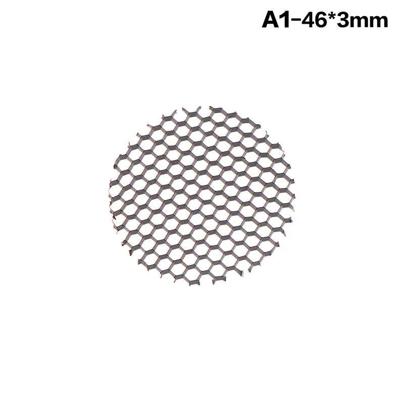LED Honeycomb Grid Anti-Glare Light Shade Cover 8cm | Nixie