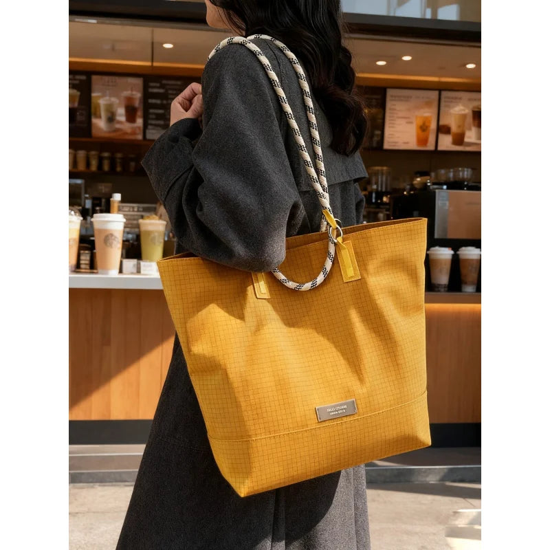 Nixie Waterproof Nylon Tote Bag – Large Shoulder Handbag