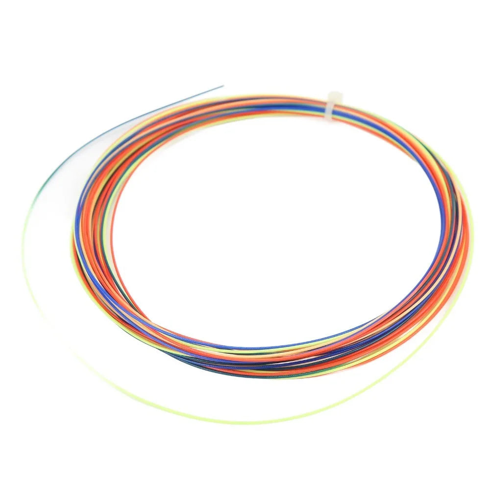 Rainbow Badminton String Nylon 0.68mm 22-32lbs – 5 Pack