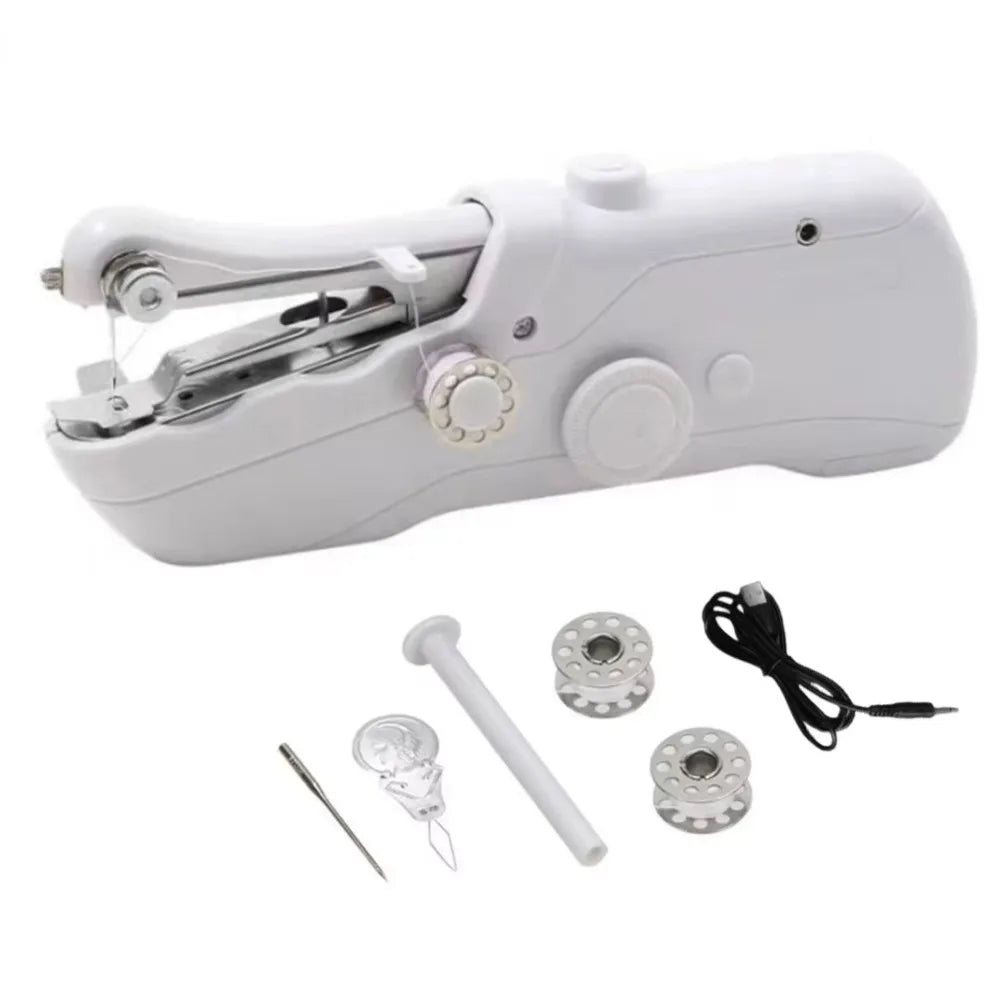 Mini Handheld Sewing Machine – Cordless Quick Stitch Kit