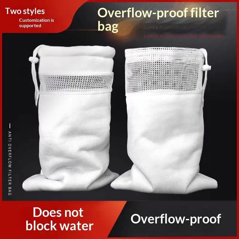 Reusable Aquarium Filter Bag – Washable Mesh Filtration Pad
