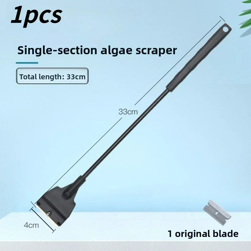 Wide Head Aquarium Algae Scraper & Sand Leveling Blade Tool