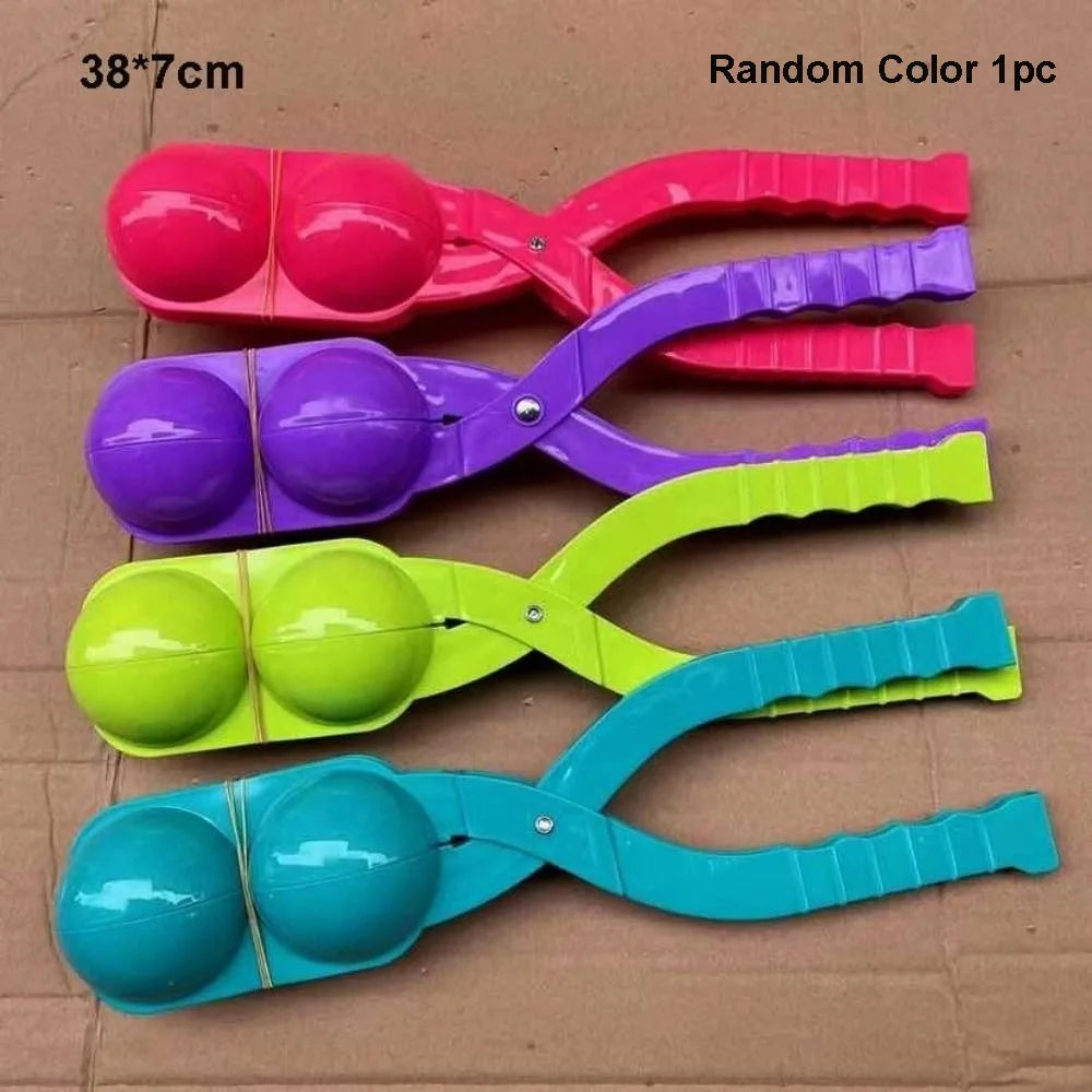 Snowball Maker Clip Tongs – Heart, Snowflake & Duck Molds