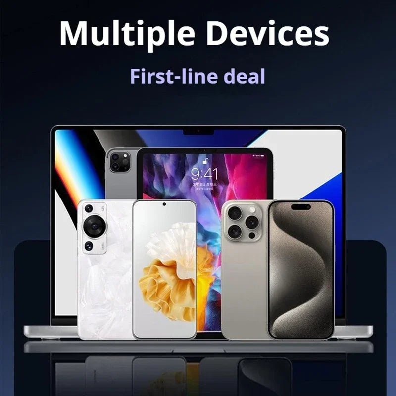 240W 2-in-1 Type-C Fast Charging Cable & Foldable Stand