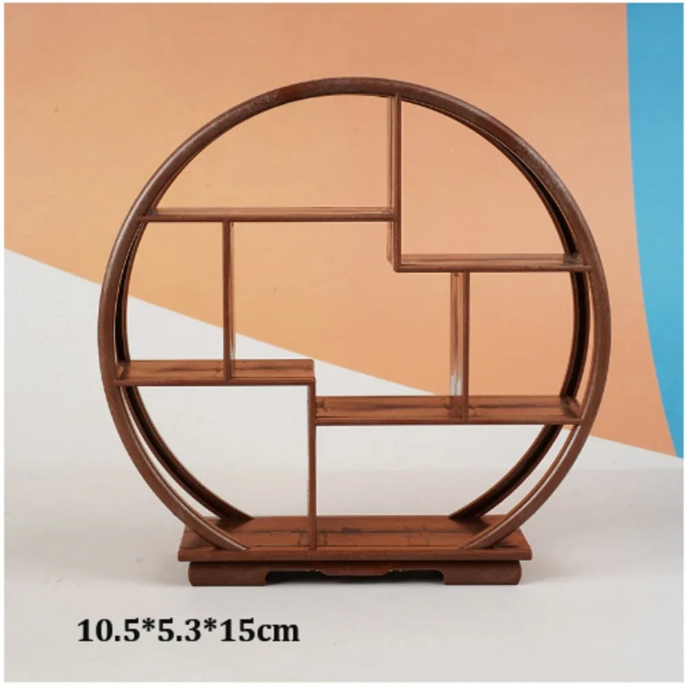 Miniature Dollhouse Shelf Rack – 1:6 & 1:12 Scale DIY Accessory