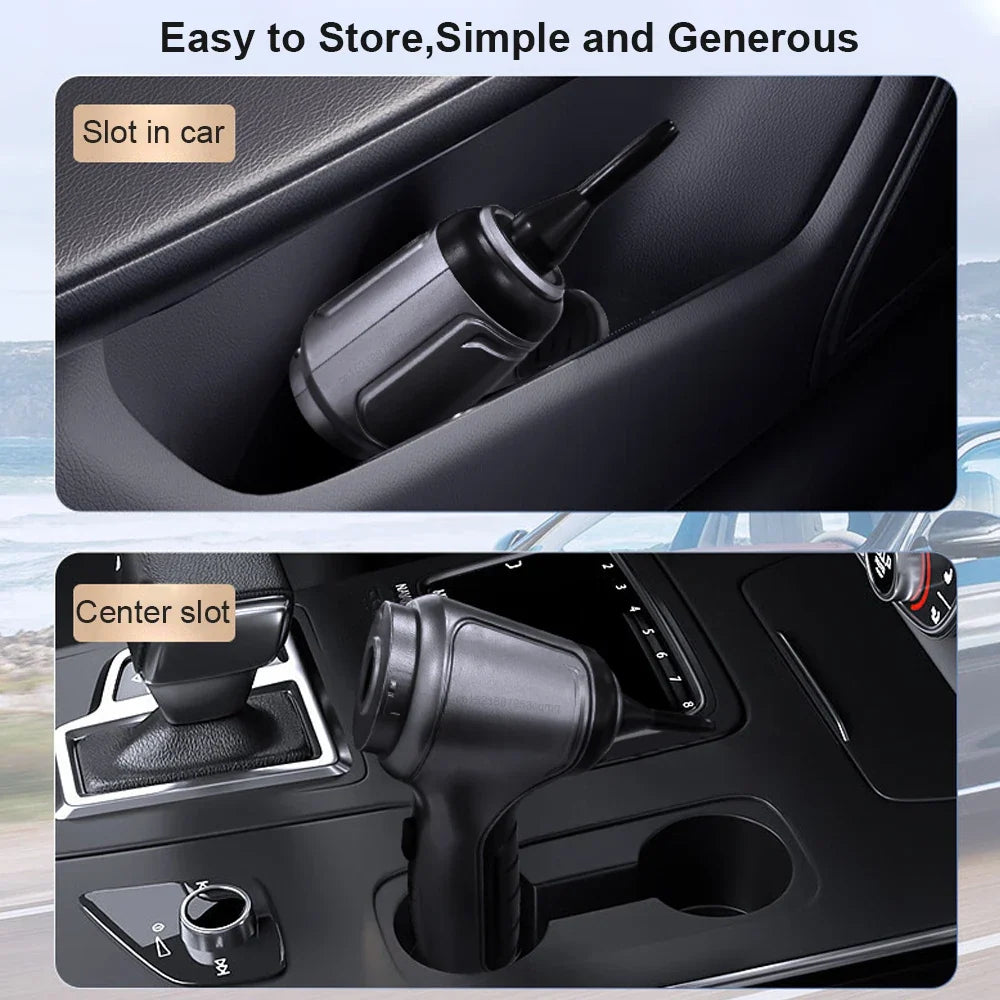 Raugee Wireless Handheld Car Vacuum – Cordless High Suction