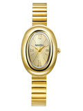 Naidu Oval Quartz Watch – Light Luxury Roman Numeral Style
